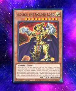 Eldlich the Golden Lord (SR) RA01-EN019 Super Rare LP - Image 1