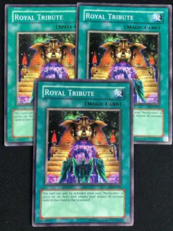 YUGIOH ROYAL TRIBUTE PGD-091 COMMON X3 (LP) - Image 1