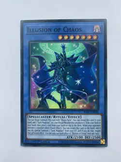 Illusion of Chaos [RA02-EN020] Super Rare 1st Edition Mint Card - Image 1