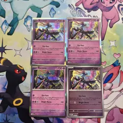 4x Xerneas 064/132 Holo Mega Evolution Pokemon NM Card Playset MEG EN X4 - Image 1
