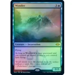 WONDER (FOIL-ETCHED) X4 Modern Horizons 2 Magic MTG MINT CARD - Image 1