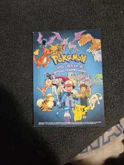 Checklist for Topps Pokemon TV Animated Edition Trading Card Black Logo - Image 1