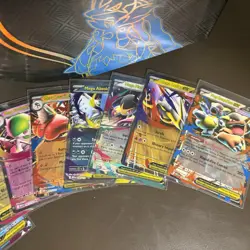 Pokemon Mega Evo Bulk-500+ Cards - C/UC/Holos/Reverse Holos/R + 10 Mega EX Cards - Image 3