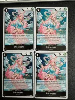 4x OP05-082 Shirahoshi :: Rare One Piece TCG Card :: OP05: Awakening Of New Era - Image 1