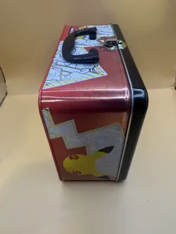POKEMAN Trading Card Game 25th Anniversary EMPTY Tin/Lunch Box - NO CARDS INSIDE - Image 5