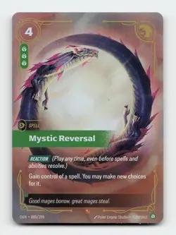Mystic Reversal 080/298 Riftbound Origins League of legends Card - Image 1