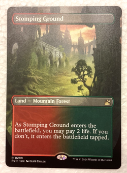 Stomping Ground (Borderless) Ravnica Remastered Regular - Image 1