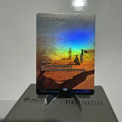 Sunbaked Canyon (Borderless)- Avatar: The Last Airbender- (Foil)(NM) - Image 1