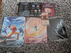 NEW Avatar The Last Airbender Magic The Gathering Promo materials - Image 1