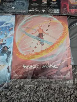 NEW Avatar The Last Airbender Magic The Gathering Promo materials - Image 5