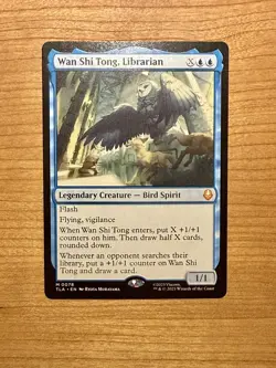 Magic the Gathering Avatar The Last Airbender Wan Shi Tong Librarian #78 - Image 1