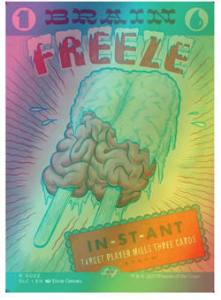 Brain Freeze - Foil Secret Lair Countdown Kit - Image 1