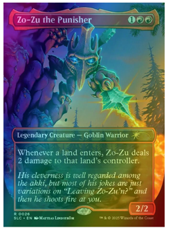 Zo-Zu the Punisher - Foil Secret Lair Countdown Kit - Image 1