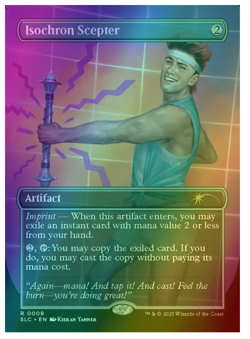 Isochron Scepter - Foil Secret Lair Countdown Kit - Image 1