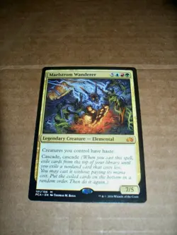MTG Magic 1x Maelstrom Wanderer Planechase Anthology 2016 LP - Image 1
