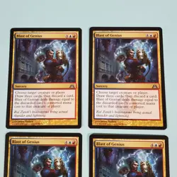 4x Blast of Genius - Dragon's Maze - 55/156 Uncommon - MTG Magic The Gathering - Image 2