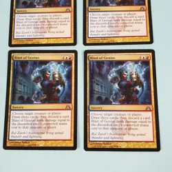 4x Blast of Genius - Dragon's Maze - 55/156 Uncommon - MTG Magic The Gathering - Image 3