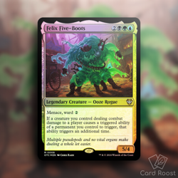 MTG FOIL Felix Five-Boots 0006 Commander: Outlaws of Thunder Junction OTC - Image 1