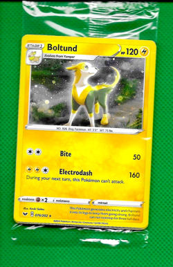 Pokemon TCG KNOCK OUT Collection (Boltund) SEALED - 2 Booster Packs + 3 Promos - Image 3