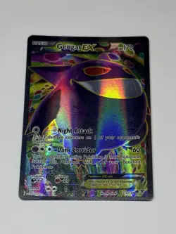 Pokemon Card TCG Gengar EX 114 Full Art 114/119 XY - Phantom Forces Holo LP/NM - Image 1