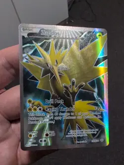 Pokemon TCG Zapdos Generations 29/83 Holo Full Art Ultra Rare - Image 1