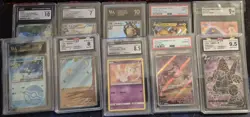 Pokemon TCG Slab Bundle Psa 10 Cgc 151 - Image 1