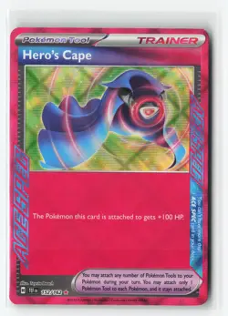 HERO'S CAPE 152/162 ACE SPEC TEMPORAL FORCES POKEMON TCG NM - Image 1