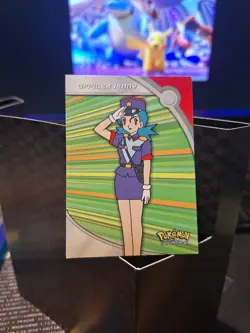 2000 Topps Pokemon TV Animation Series 3 Heroes & Villains Officer Jenny #HV17 - Image 1