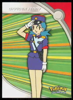 2000 Topps Pokemon TV Animation Series 3 Heroes & Villains Officer Jenny #HV17 - Image 1