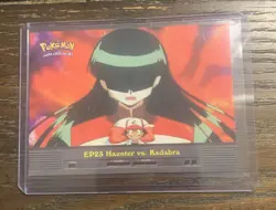 Pokemon Topps Haunter vs Kadabra EP23 TV Animation Edition - Image 1