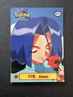 Pokemon Topps Series 1 Holo TV10 James - Image 1