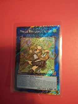 Yu-Gi-Oh! Wynn the Wind Charmer, Verdant RA03-EN045 Platinum Secret Rare 1st NM - Image 1