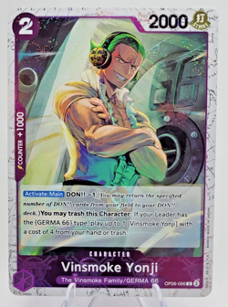 Vinsmoke Yonji OP06-066 English PRB01 One Piece Card Game - Image 1