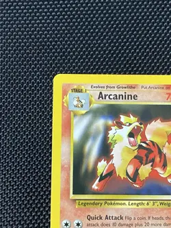 Black Star Promo Arcanine #6 Pokemon Card WOTC Rare 1999 NM #1 - Image 2