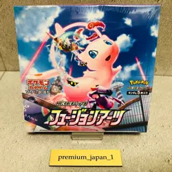 Fusion Arts s8 Pokemon Card Booster BOX Sword & Shield Expansion Pack Japan New - Image 1