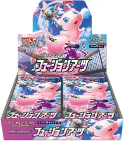 Fusion Arts s8 Pokemon Card Booster BOX Sword & Shield Expansion Pack Japan New - Image 3
