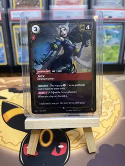 Riftbound Jinx Demolitionist Champion English card 030a/298 Alternate Art - Image 1