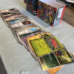 Pokemon TCG Phantasmal Flames Booster Bundle Bulk Bulk Bulk 56 Cards Total - Image 1