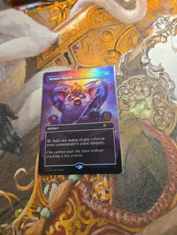 Arcane Signet 7065 Foil MTG Secret Lair - NM - - Image 1