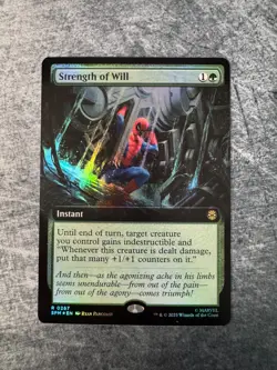 Strength of Will (Extended Art) - Marvel's Spider-Man (0267) - NM Foil - Image 1