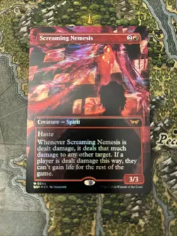 Screaming Nemesis (Borderless) *FOIL* - DSK - M/NM - Image 1