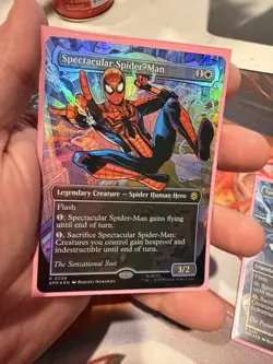 Spectacular Spider-Man (0239) (Borderless) (Textured Foil) - Image 1