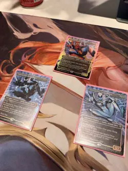 Spectacular Spider-Man (0241) (Borderless) (Textured Foil) Pack Fresh NM - Image 3