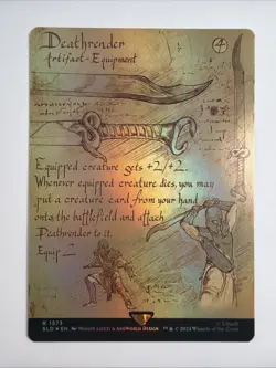 Deathrender (Rainbow Foil) Secret Lair Drop Foil - Image 1