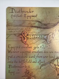 Deathrender (Rainbow Foil) Secret Lair Drop Foil - Image 2