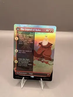 The Legend of Roku (Borderless) - [Avatar: The Last Airbender] MTG Magic Foil - Image 1