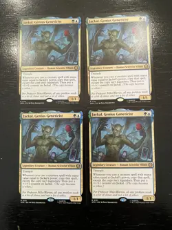 Jackal, Genius Geneticist X4X NM/M Marvel’s Spider-Man SPM Magic Gathering MTG - Image 1