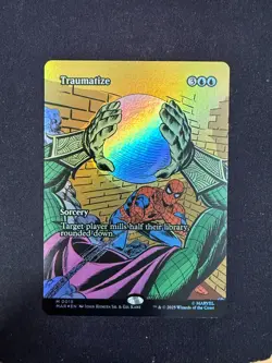 Traumatize (FOIL BORDERLESS) Marvel's Spider-Man - Magic/MTG - Image 1
