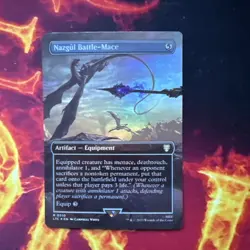 Nazgul Battle-Mace (Borderless) Commander: the Lord of the Rings Slight Bend - Image 1