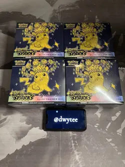 Pokemon TCG - Surging Sparks Pokemon Center - Elite Trainer Box - Sealed ETB - Image 1